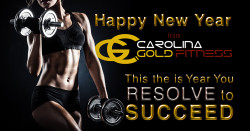 Happy New Year from Carolina Gold Fitness